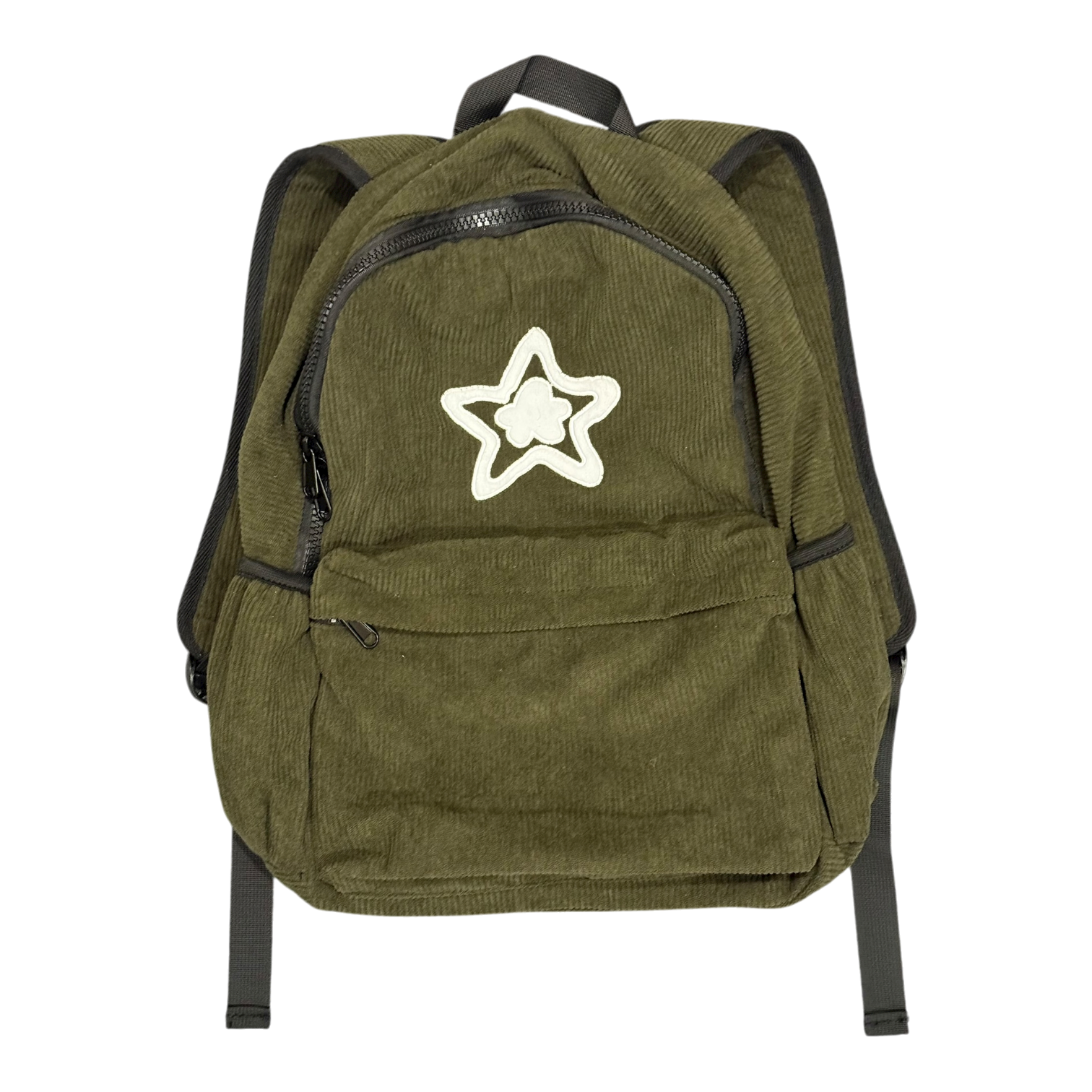 スケートボード Star team olive corduroy backpack OLIVE CORDUROY BACKPACK