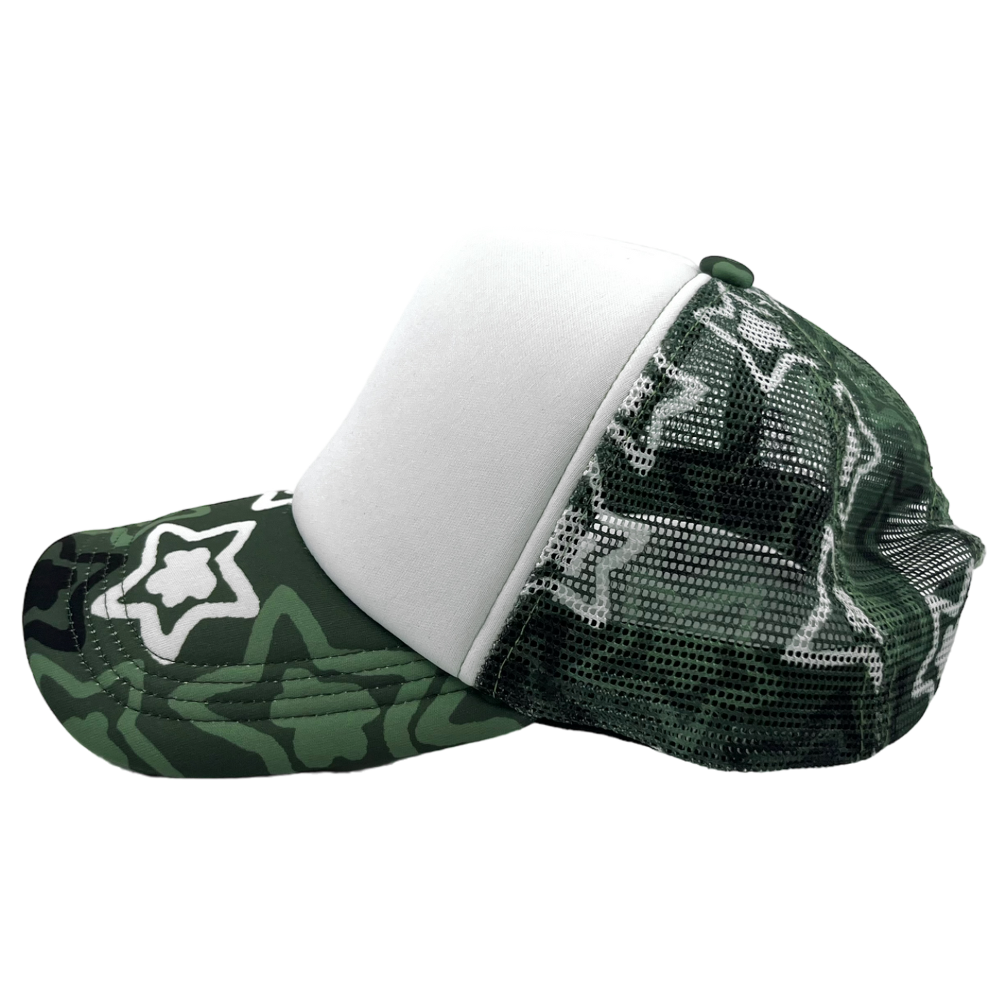 OLIVE TRUCKER HAT