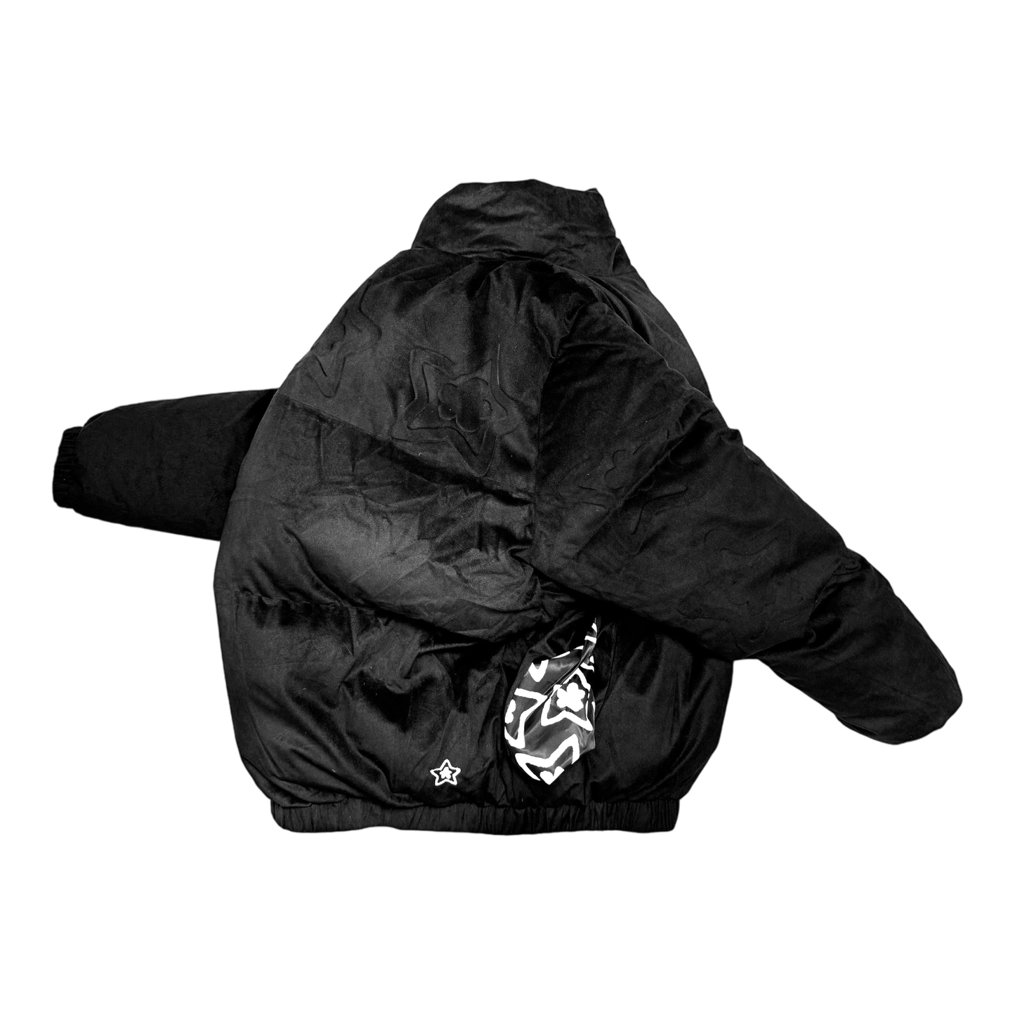 VELVET PUFFER JACKET