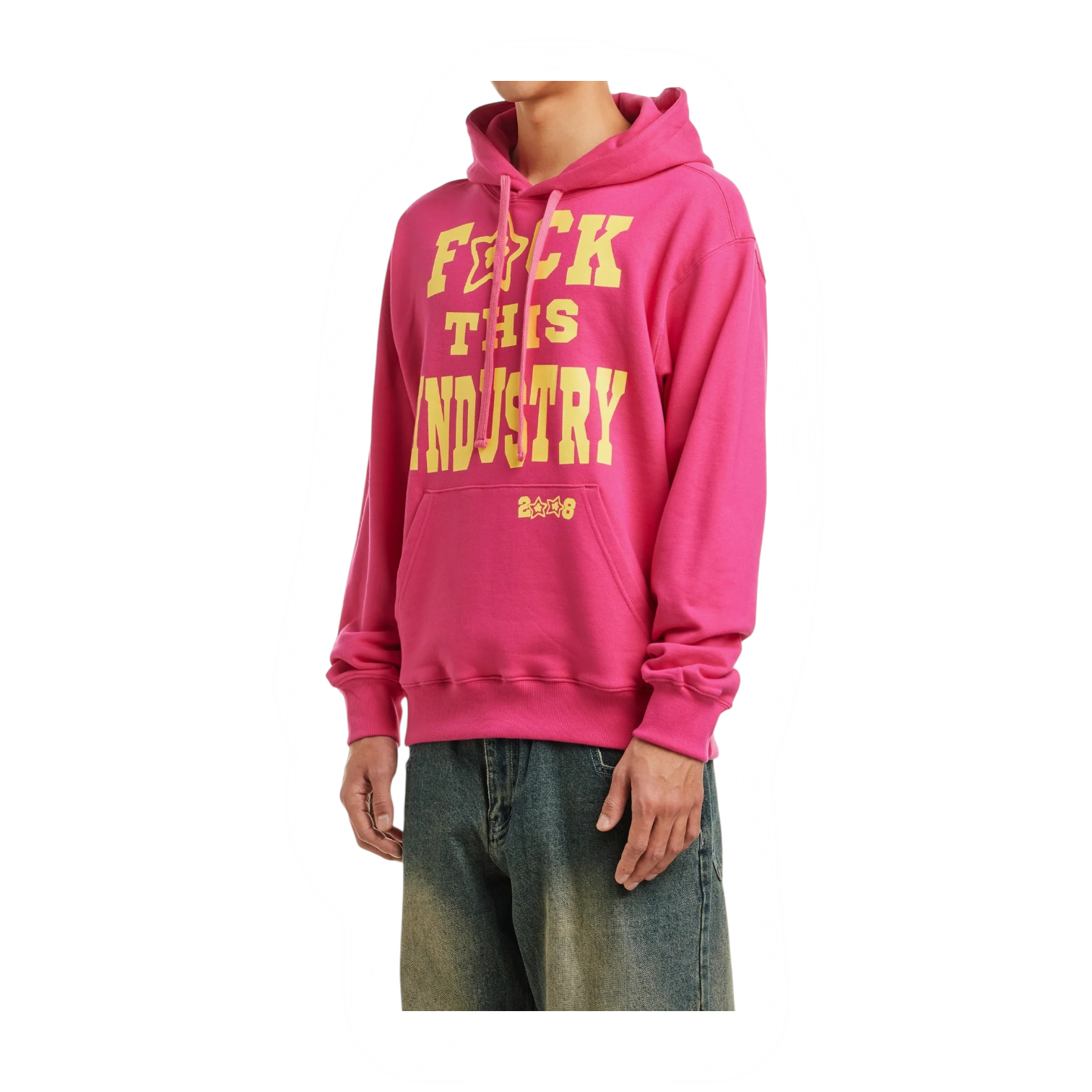 FUCK THIS INDUSTRY HOODIE PINK FUCK THIS INDUSTRY HOODIE PINK