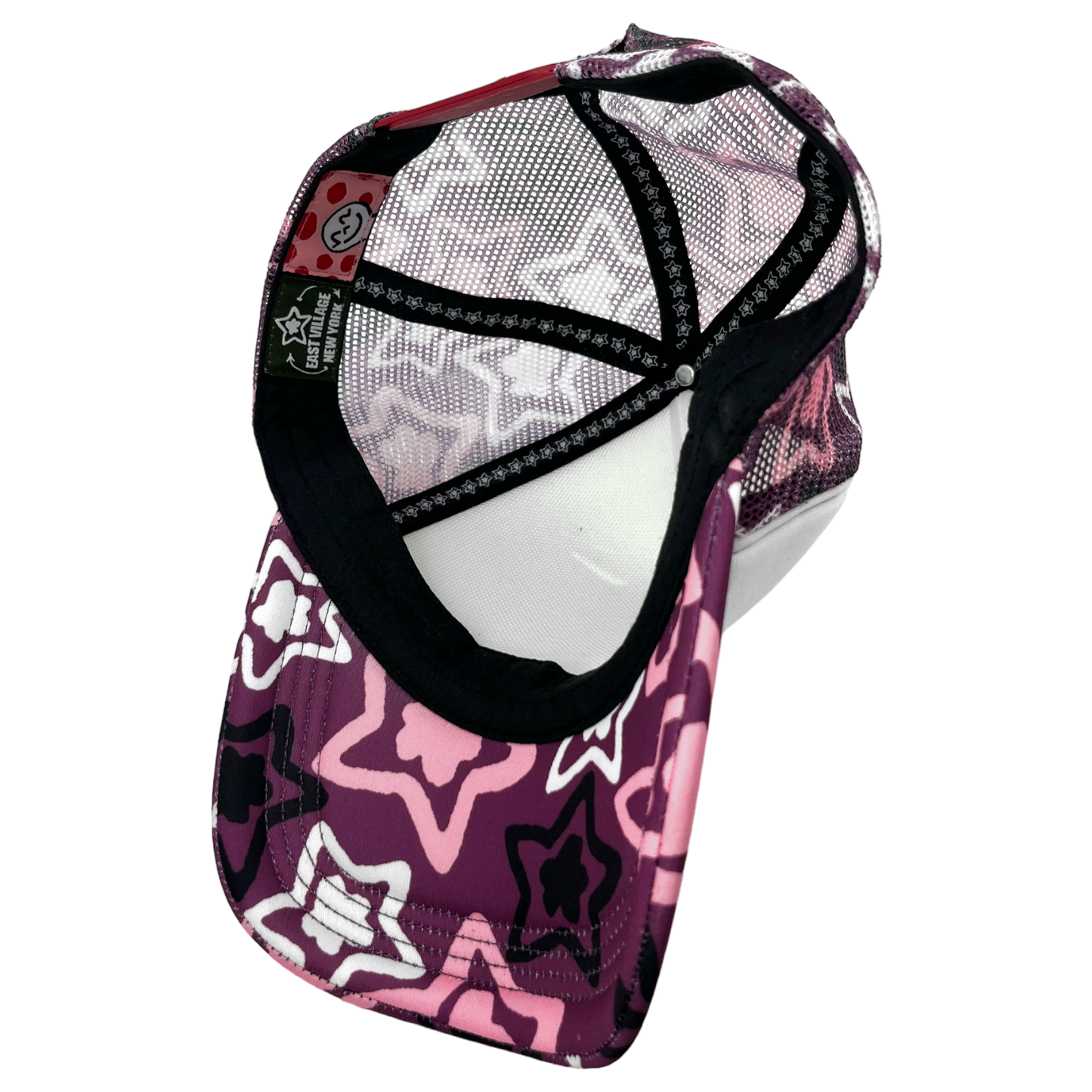 PURPLE TRUCKER HAT
