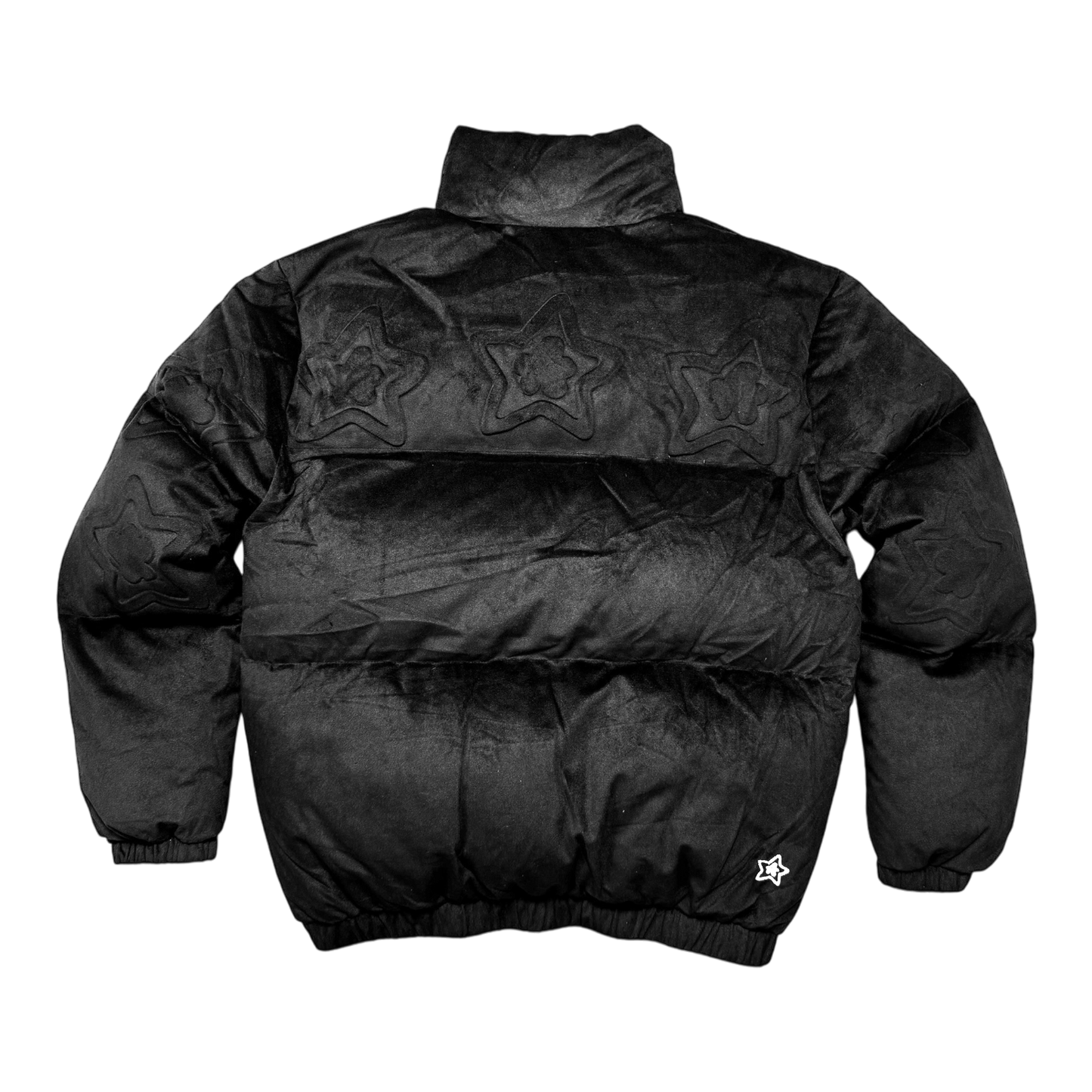 VELVET PUFFER JACKET