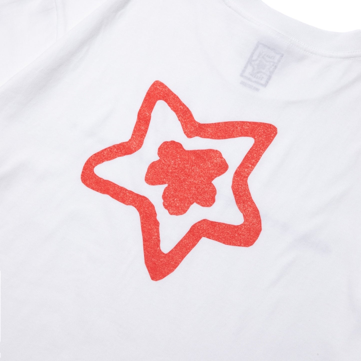 have a good time text tee white