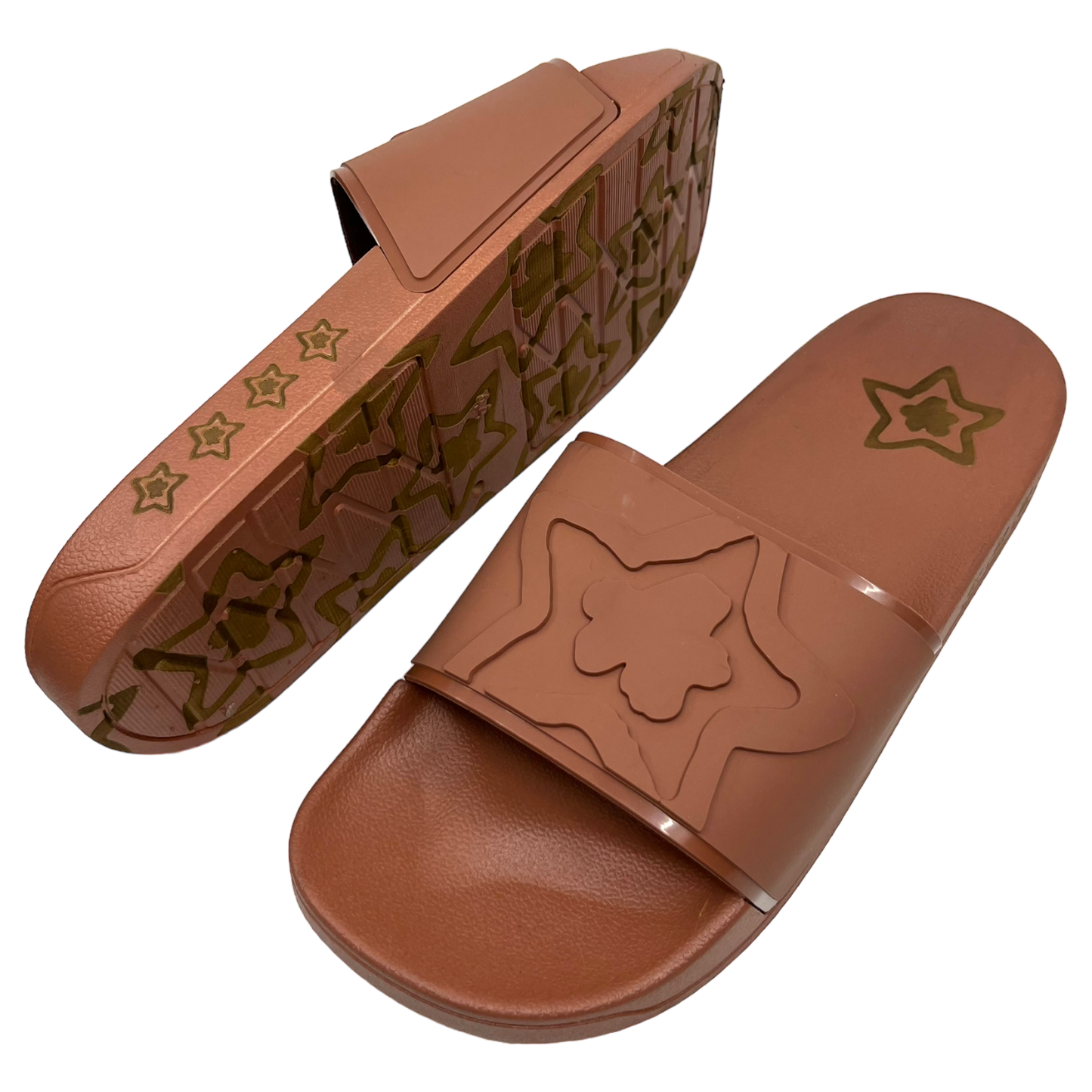 BROWN SLIPPERS
