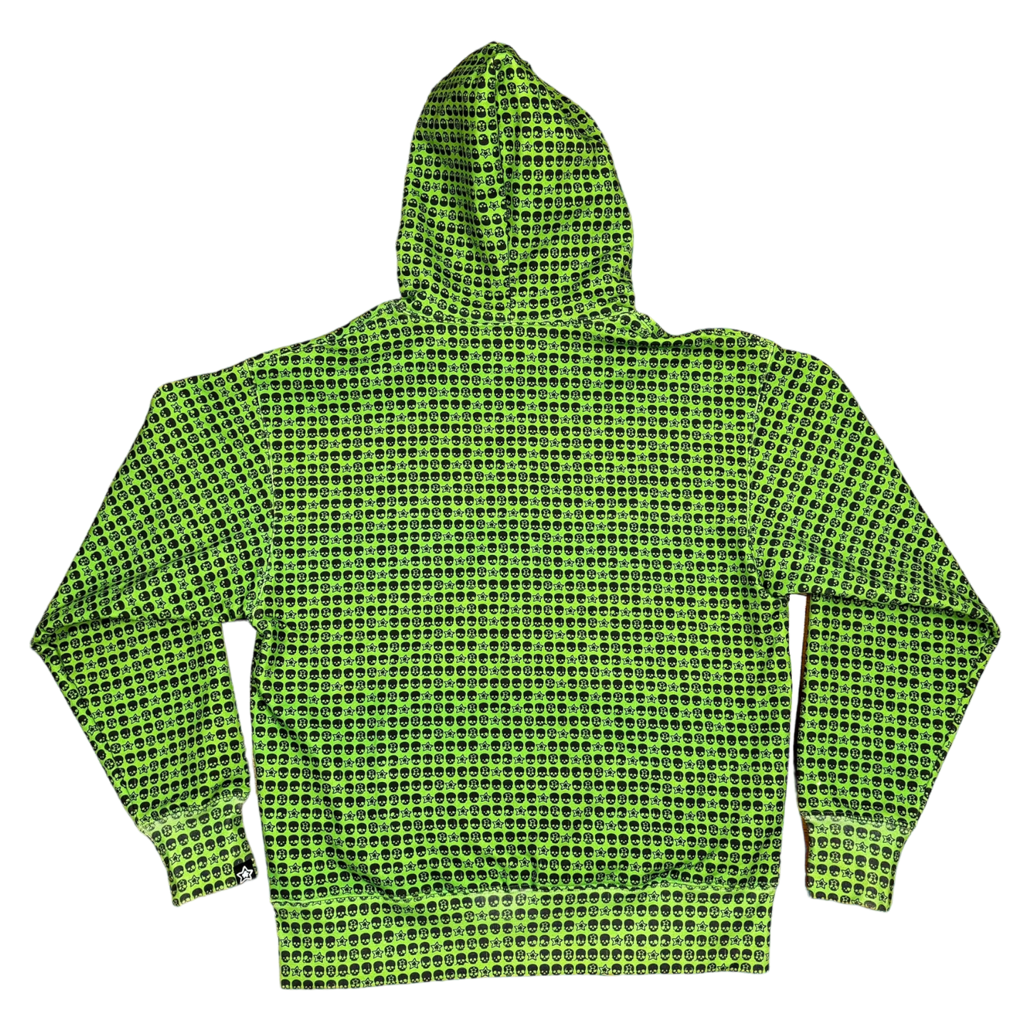 SKULL FULL ZIP GREEN