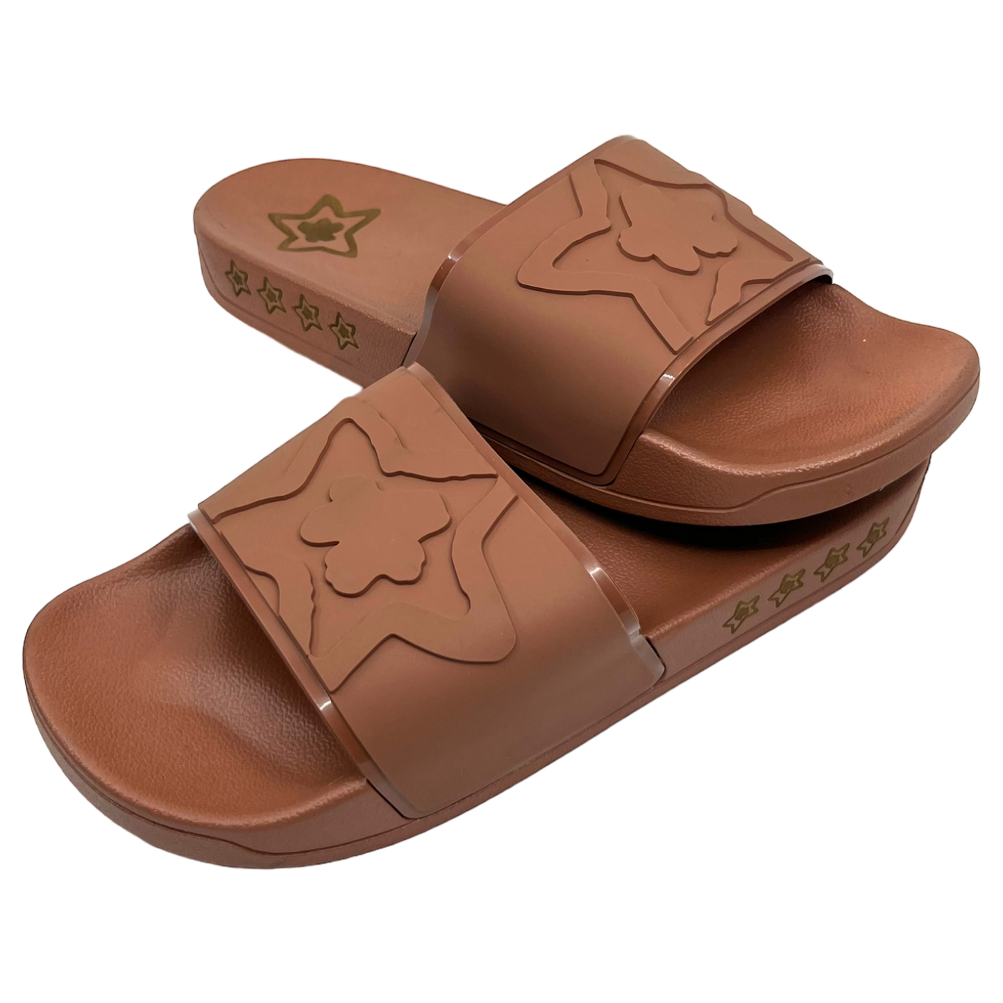 BROWN SLIPPERS