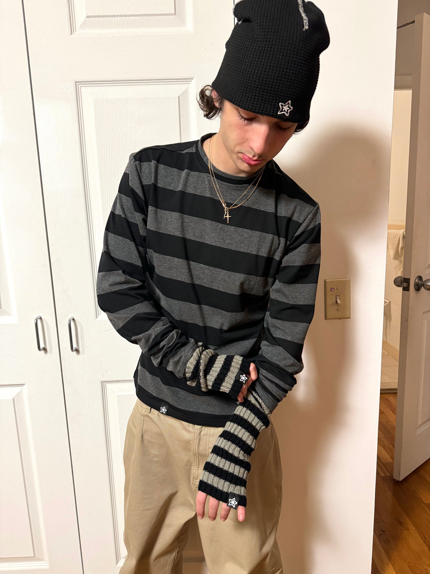 WRIST WARMER BLACK/GREY