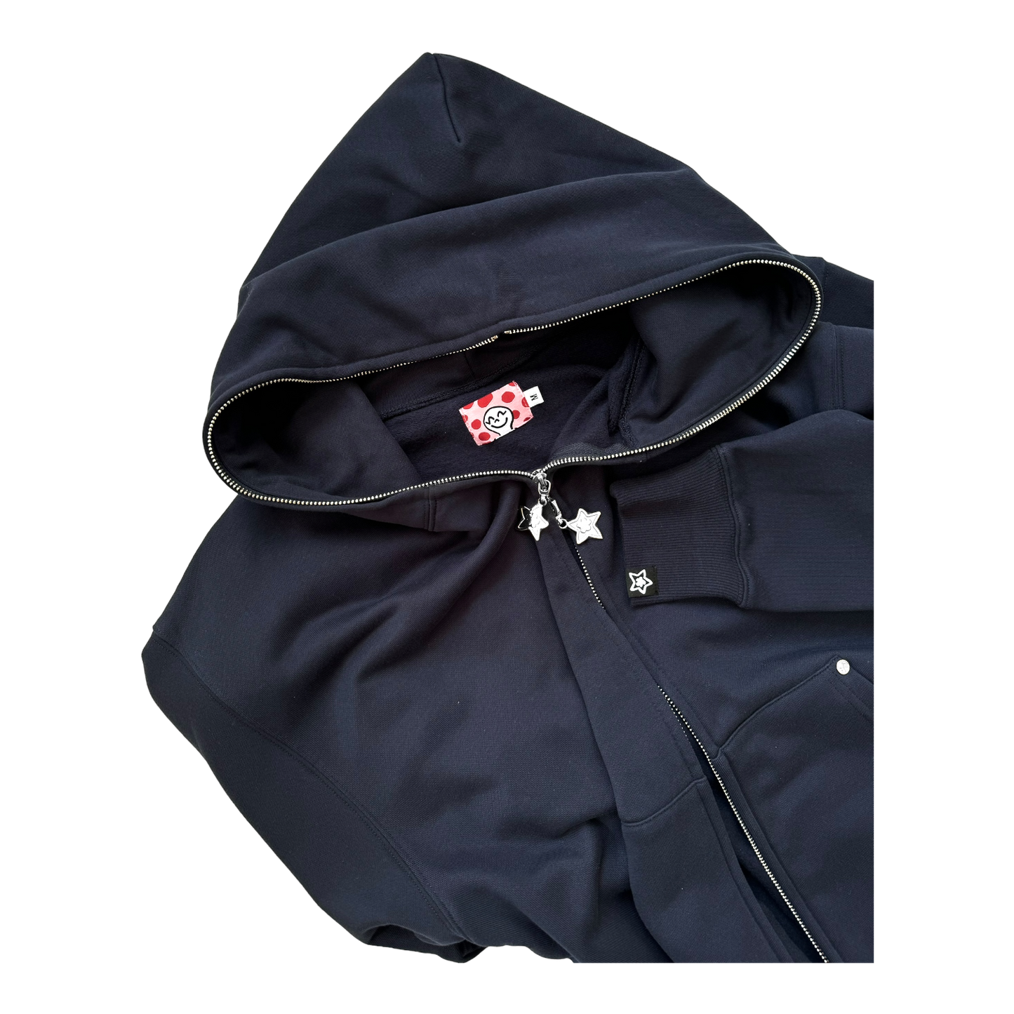 BLANK NAVY FULL ZIP
