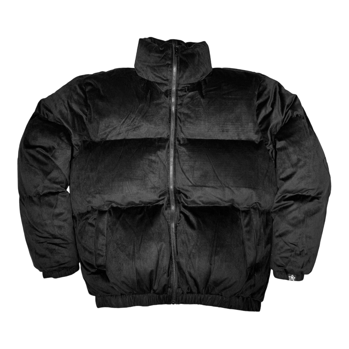 VELVET PUFFER JACKET
