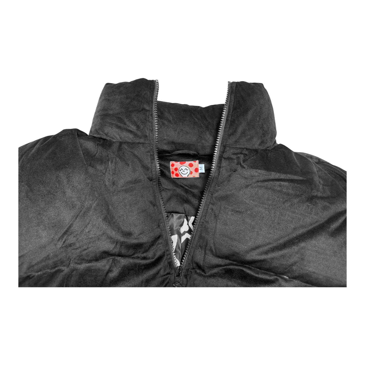 VELVET PUFFER JACKET