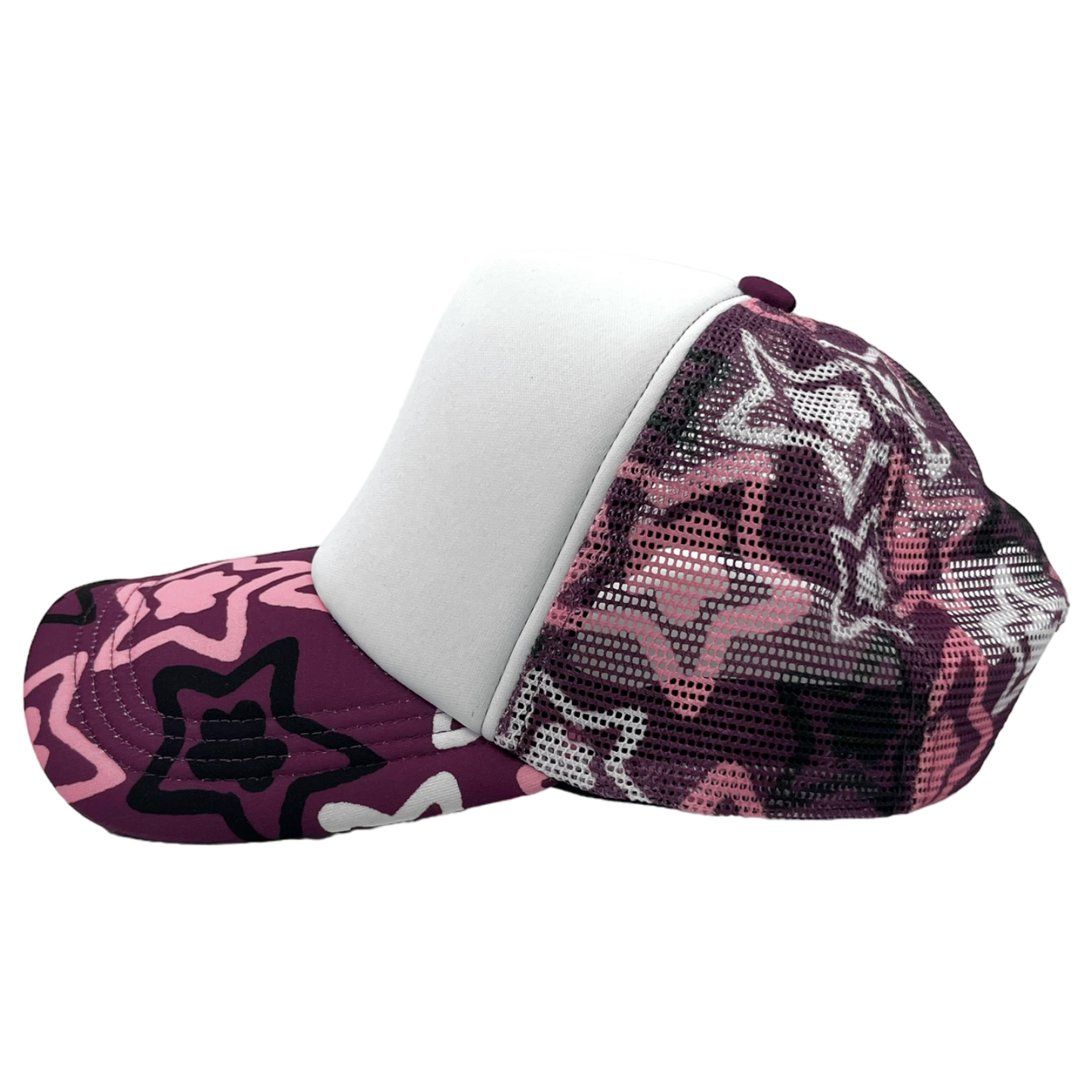 PURPLE TRUCKER HAT