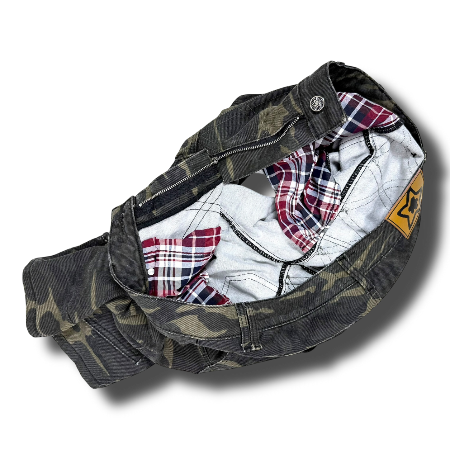 CAMO DROP SHORTS