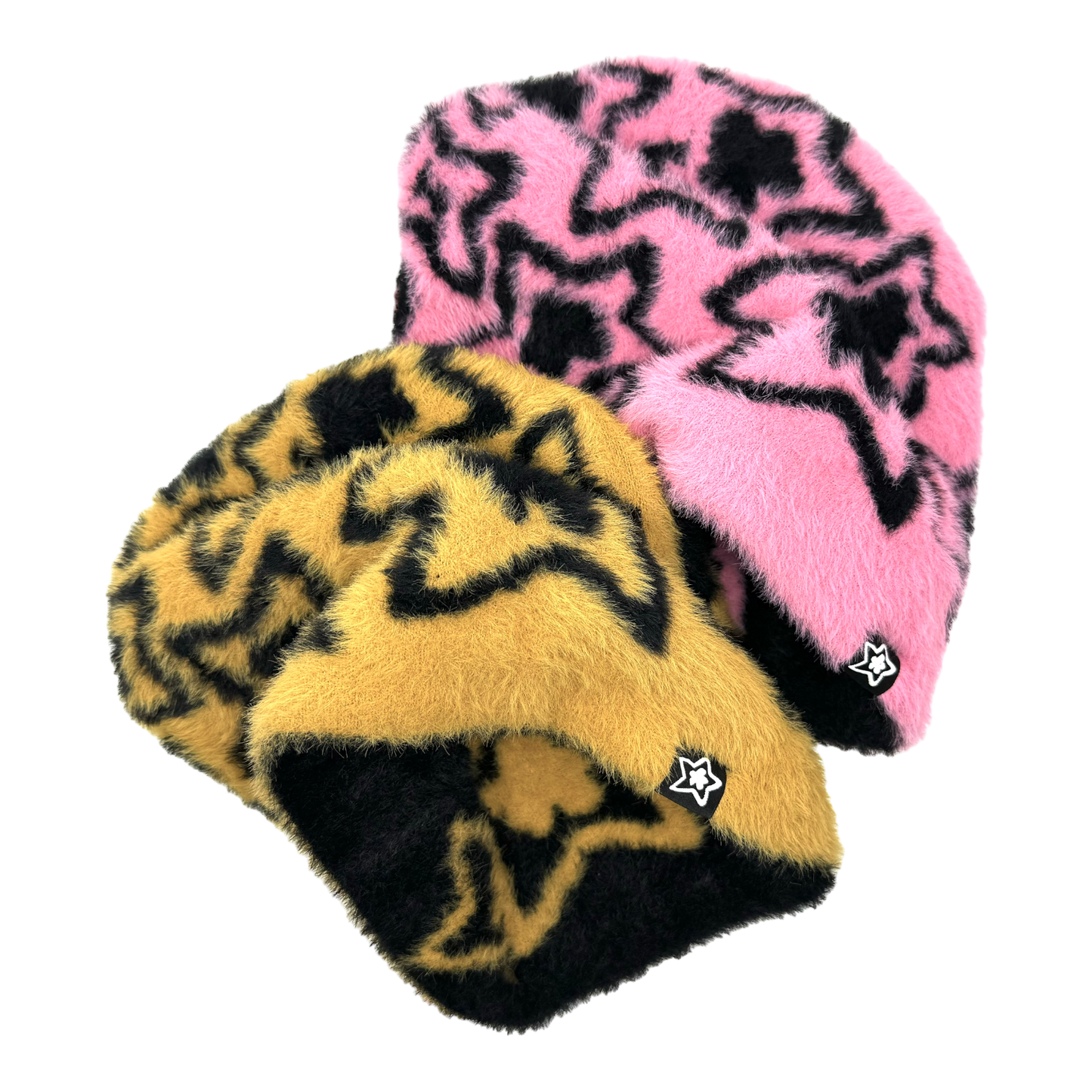 mohair reversible beanie
