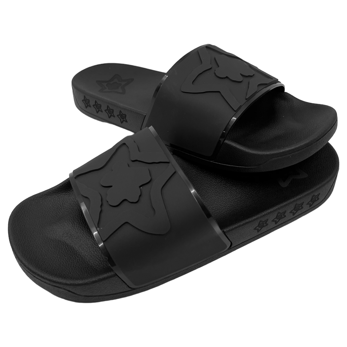 BLACK SLIPPERS