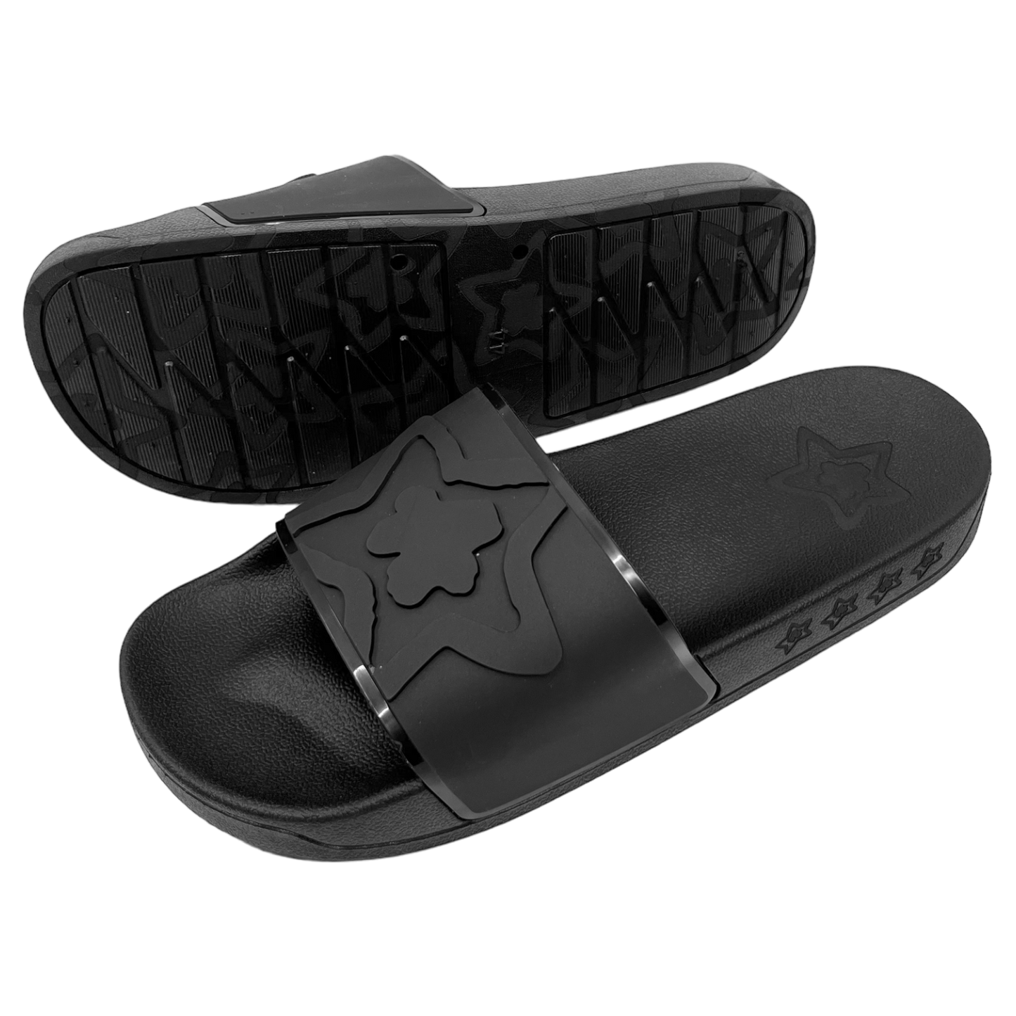 BLACK SLIPPERS