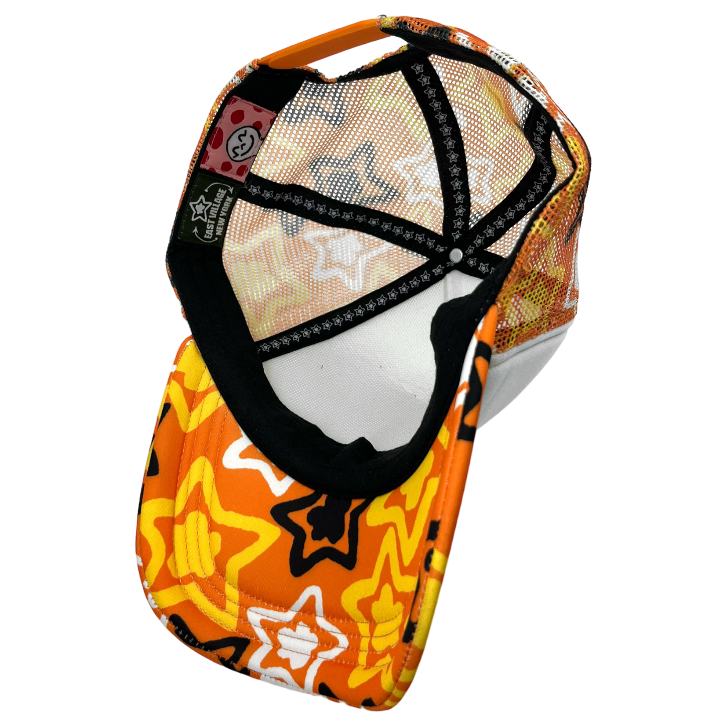 ORANGE TRUCKER HAT