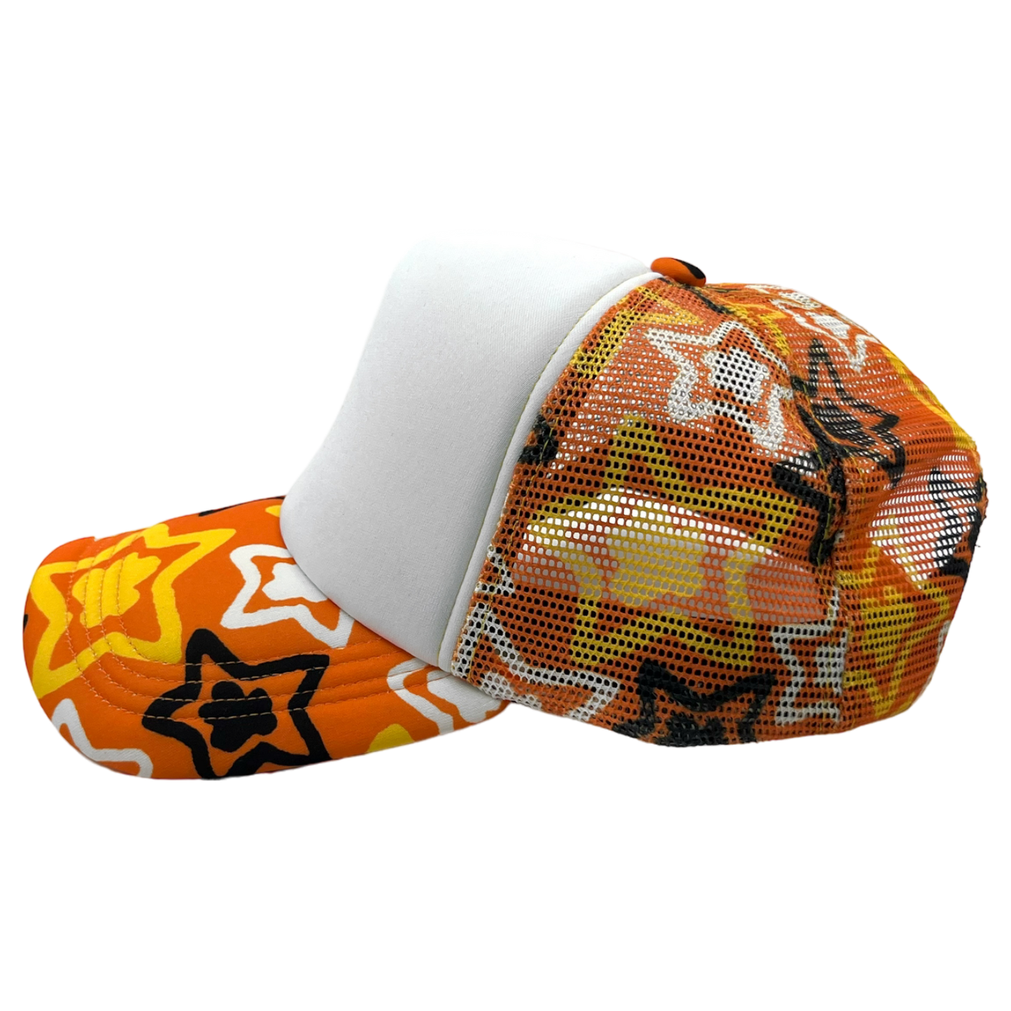 ORANGE TRUCKER HAT