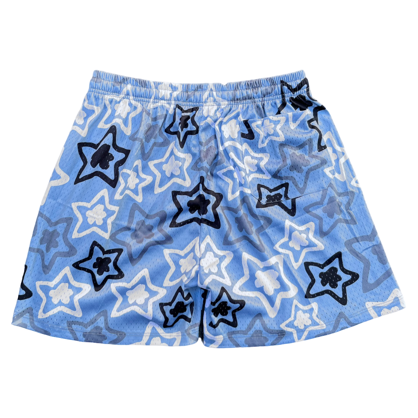 BLUE MESH SHORTS