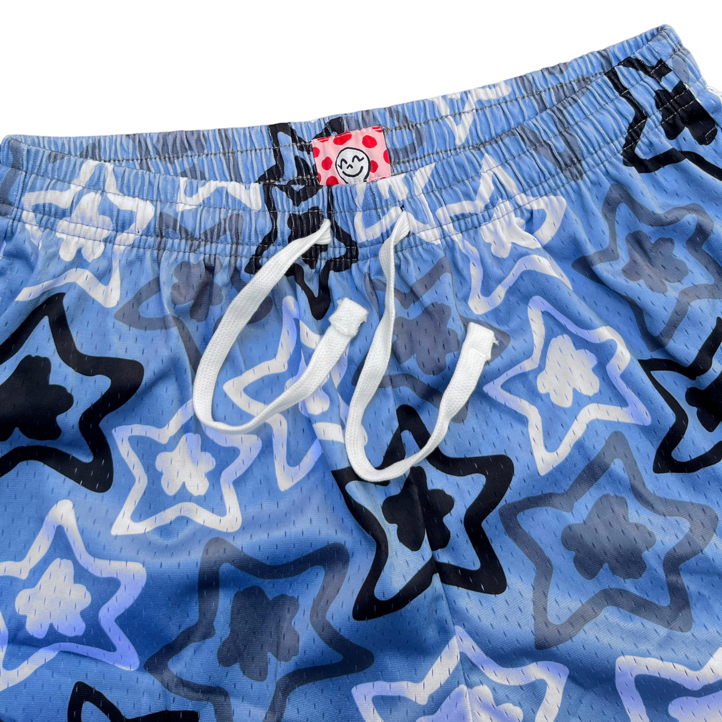 BLUE MESH SHORTS