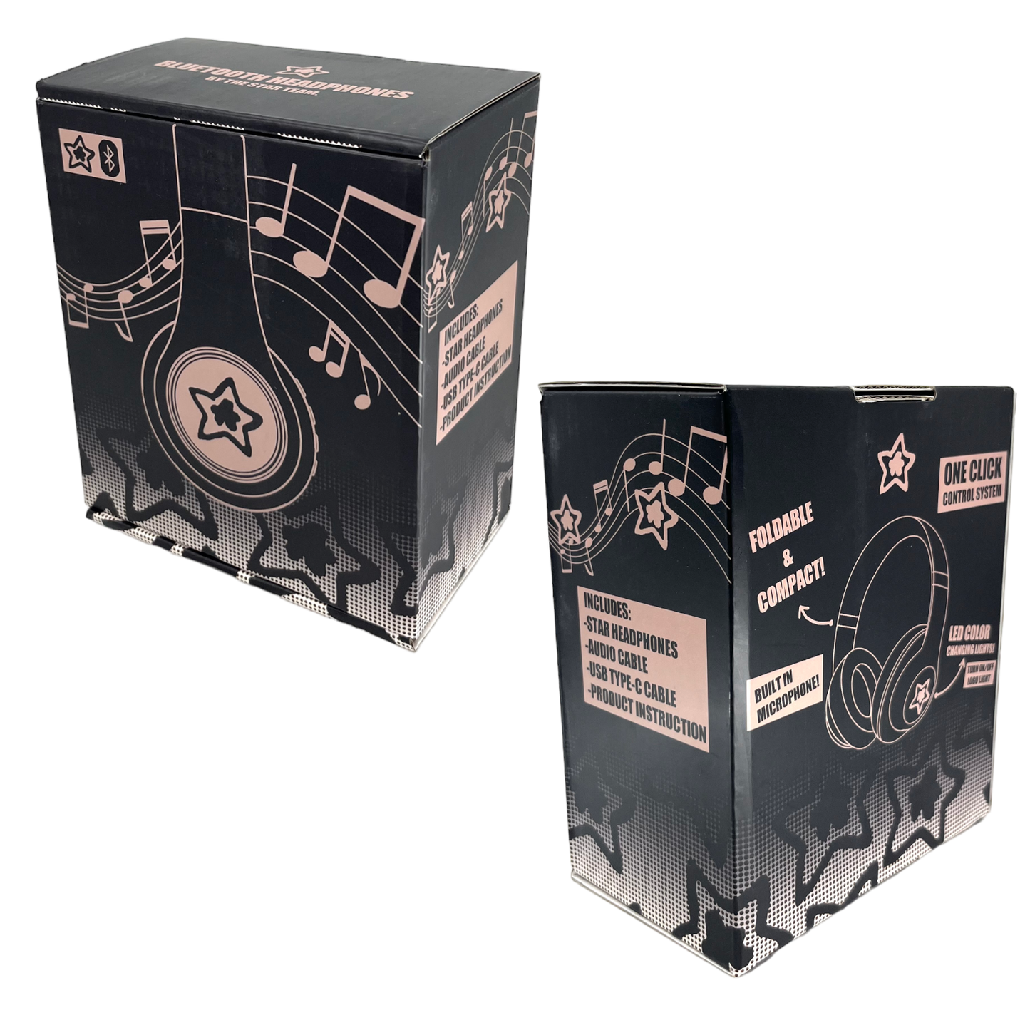 WHITE STAR HEADPHONES