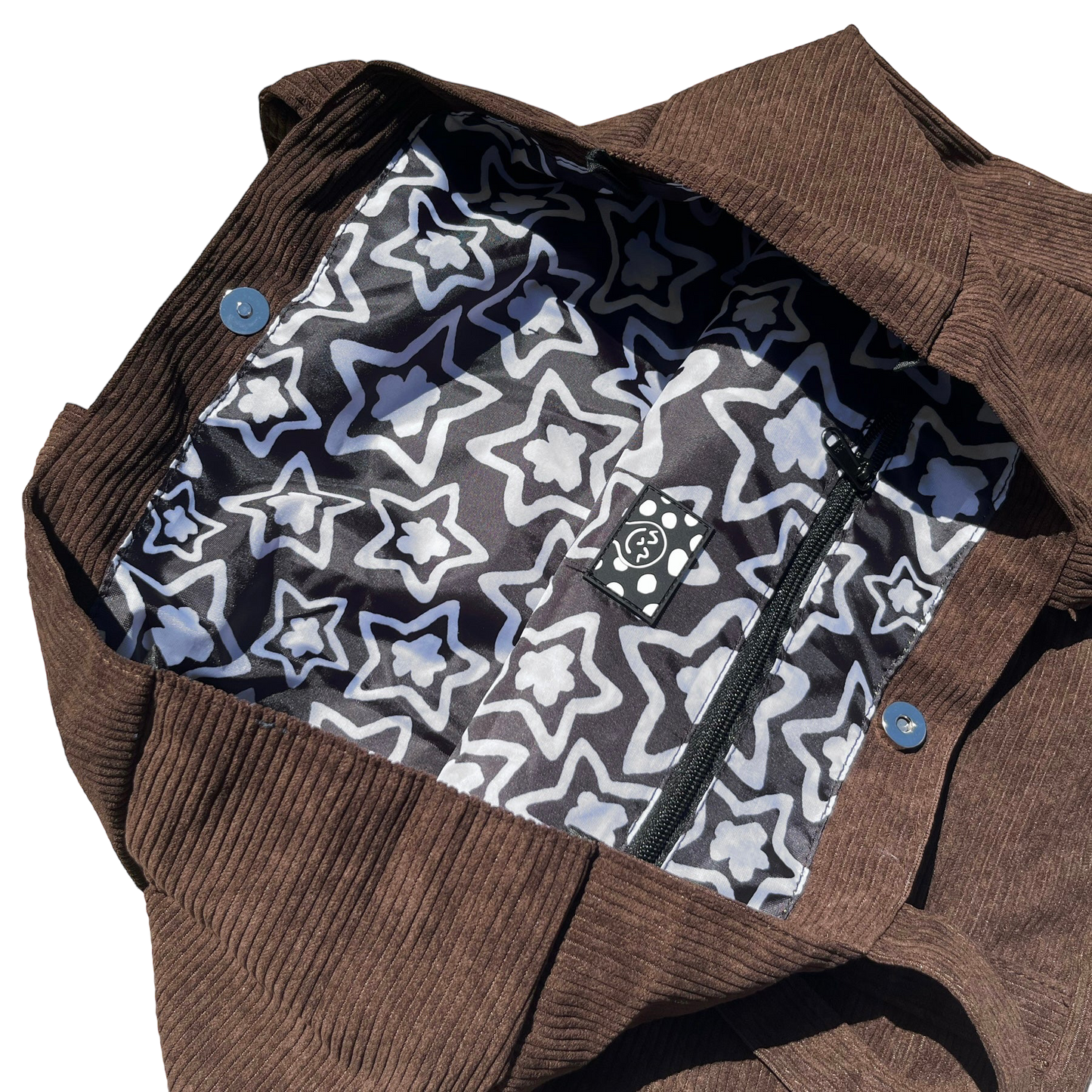 BROWN STAR TOTE