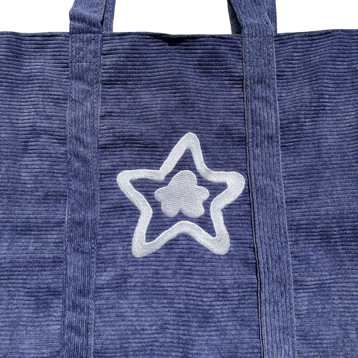 NAVY STAR TOTE