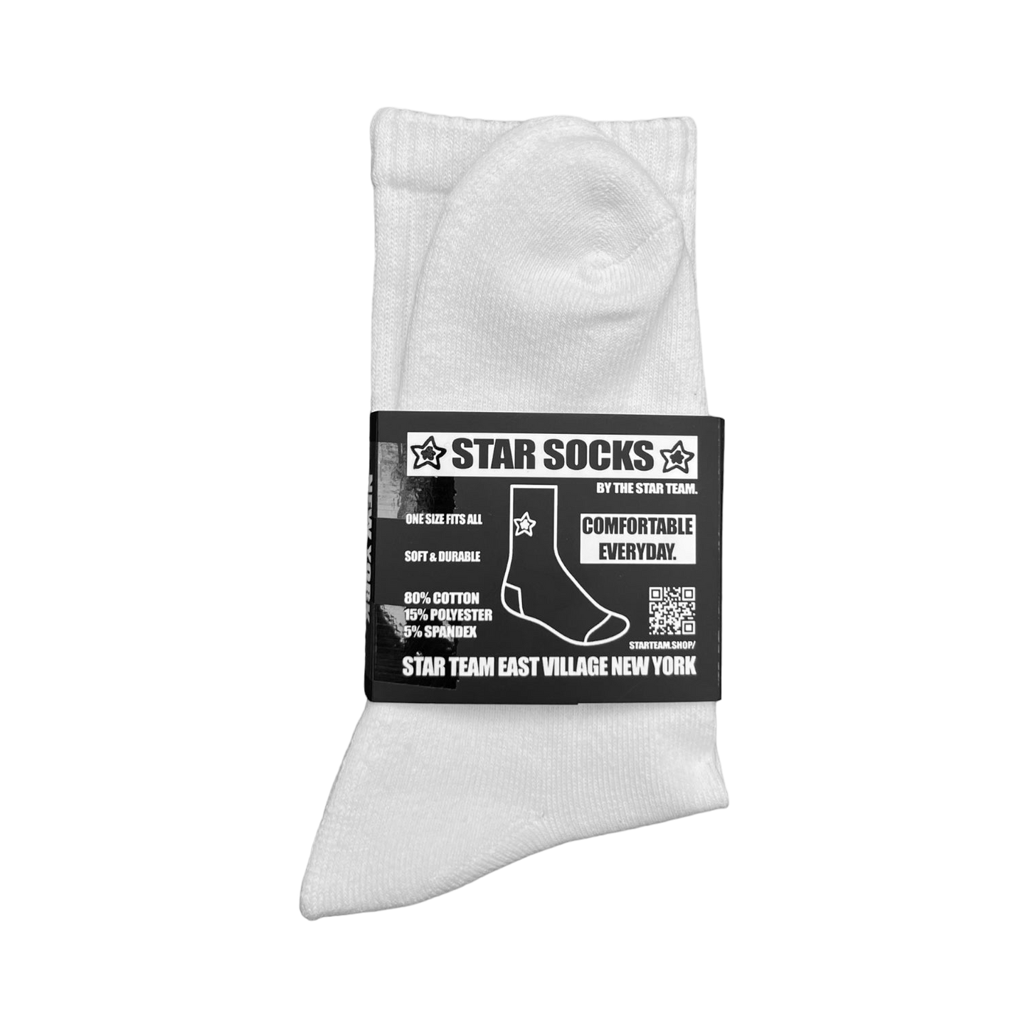 WHITE STAR SOCKS
