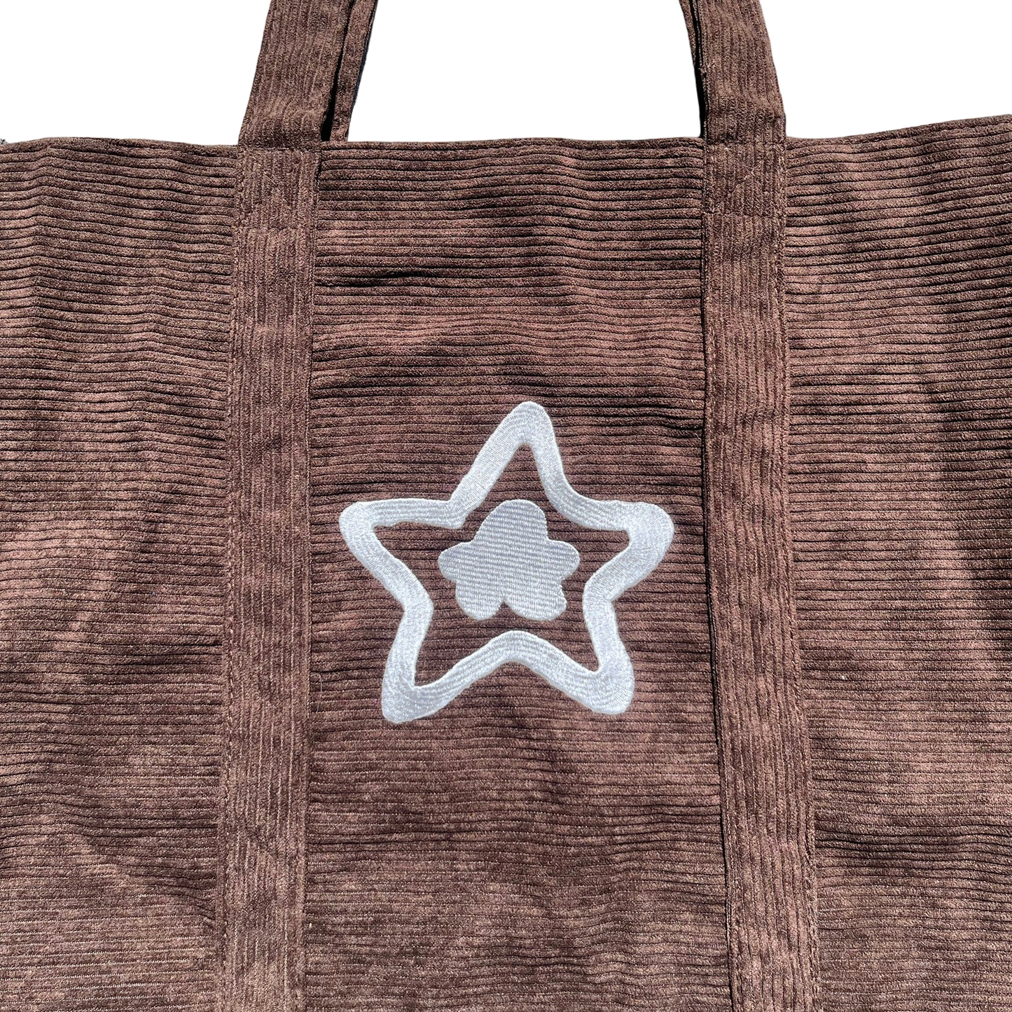 BROWN STAR TOTE