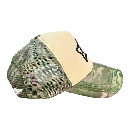 FOAM TRUCKER HAT CAMO GREEN