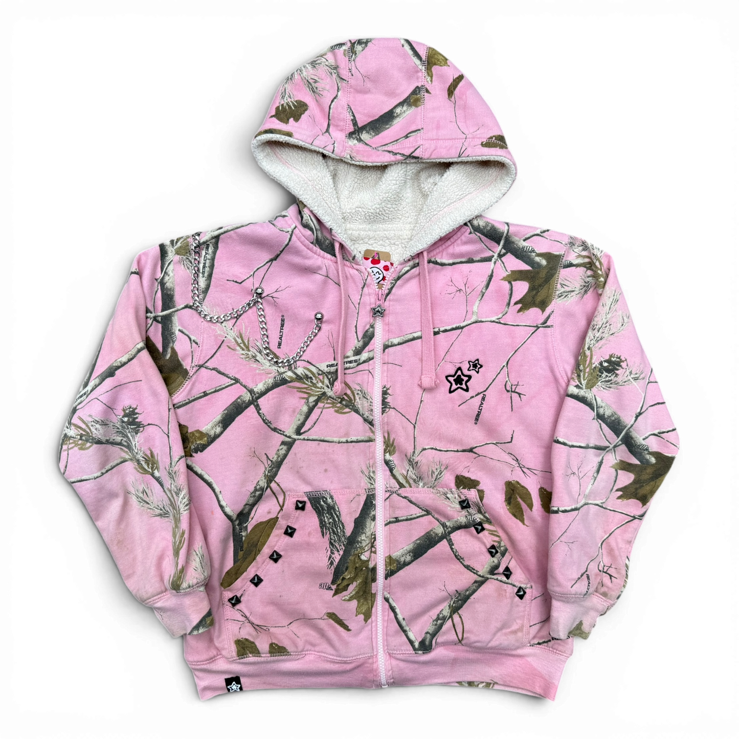 PINK CAMO HOODIE