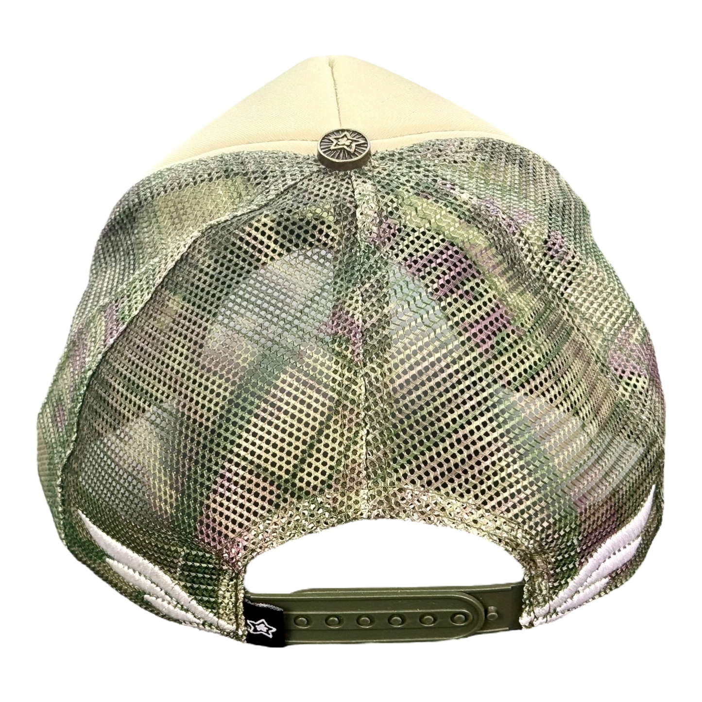 FOAM TRUCKER HAT CAMO GREEN