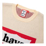 HAVE A GOOD TIME KNIT SWEATER SAND