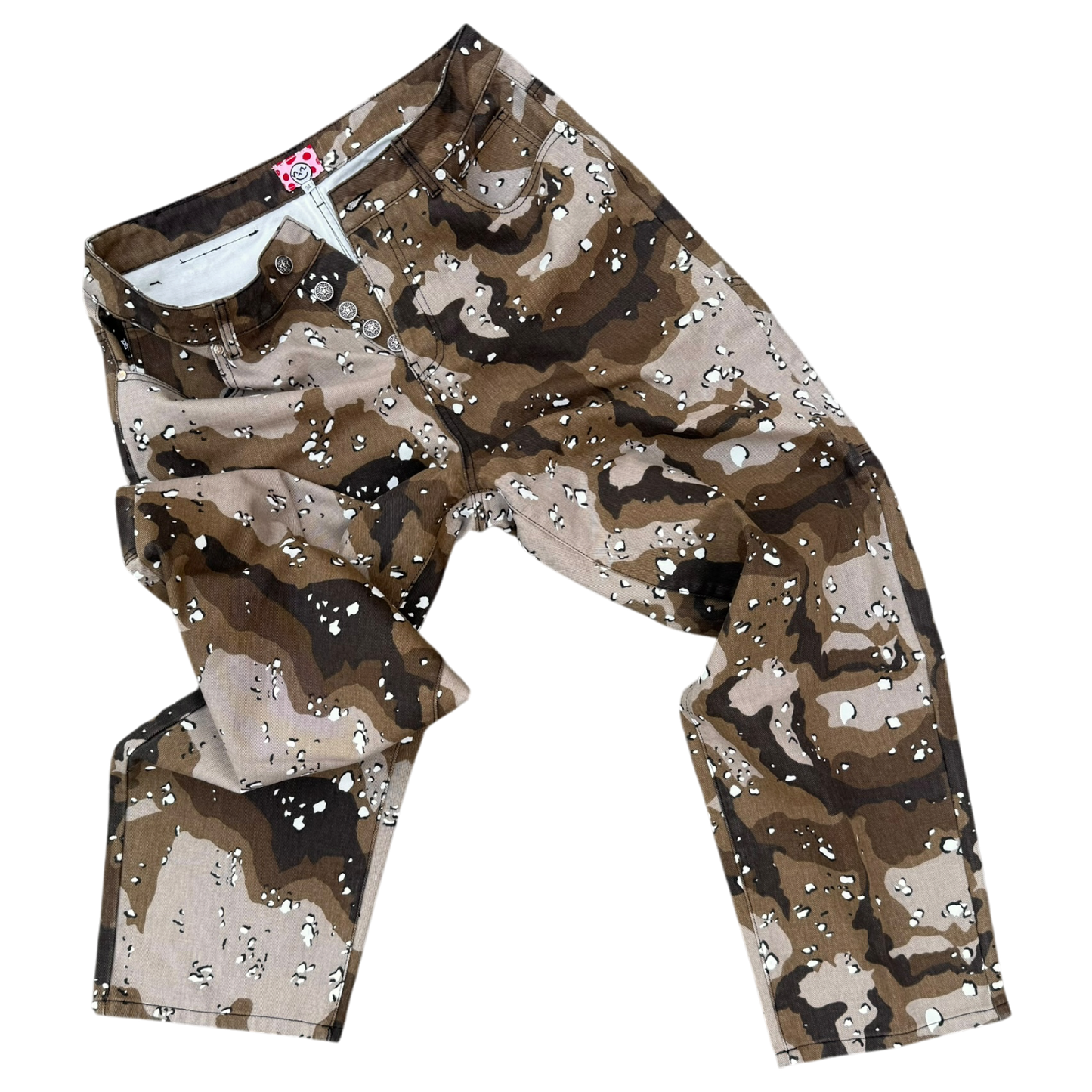 CHOCOLATE CHIP CAMO STAR JEANS