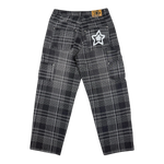 PLAID JEAN BLACK