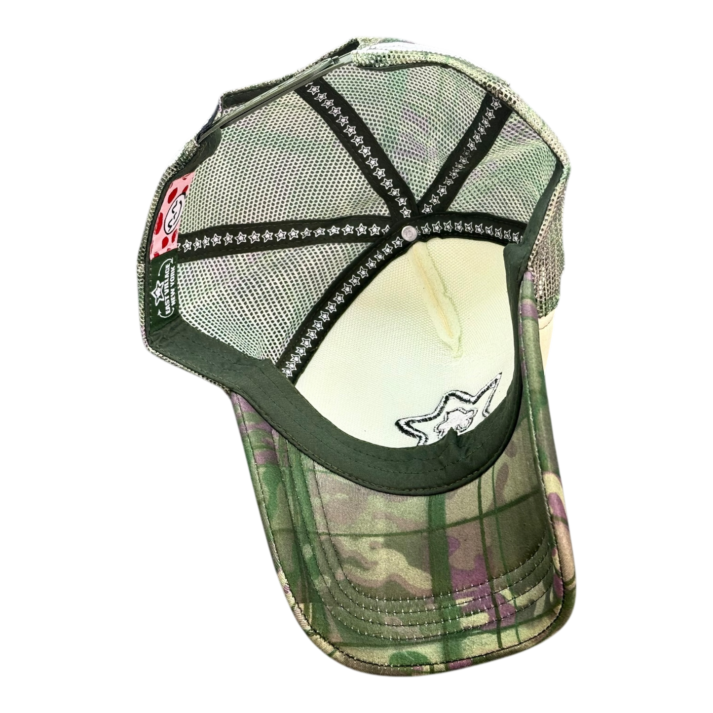 FOAM TRUCKER HAT CAMO GREEN