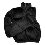 VELVET PUFFER JACKET