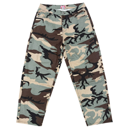 WOODLAND CAMO STAR JEANS