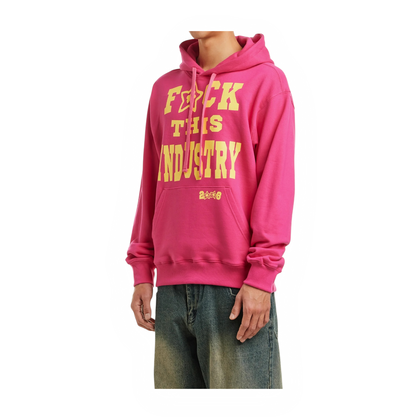 FUCK THIS INDUSTRY HOODIE PINK FUCK THIS INDUSTRY HOODIE PINK