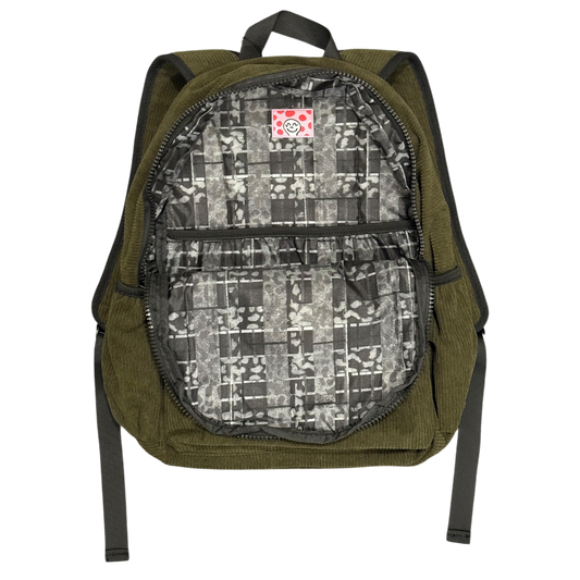 スケートボード Star team olive corduroy backpack スケートボード Star team backpack Olive STAR TEAM CORDUROY
