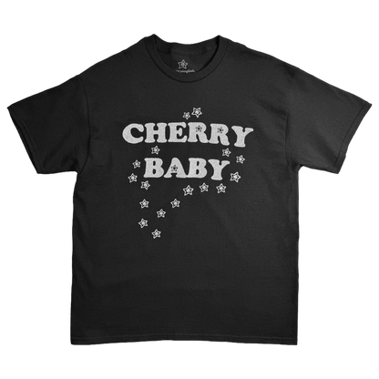 CHERRY BABY black tee