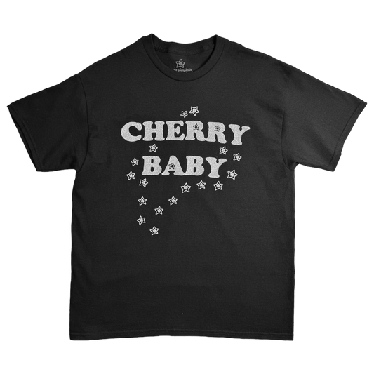 CHERRY BABY black tee