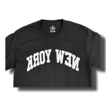 BACKWARDS NEW YORK TEE BLACK