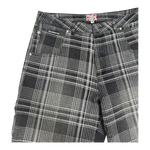 PLAID JEAN BLACK