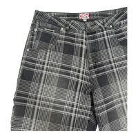 PLAID JEAN BLACK