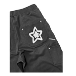 LEOPARD SWEATPANTS BLACK