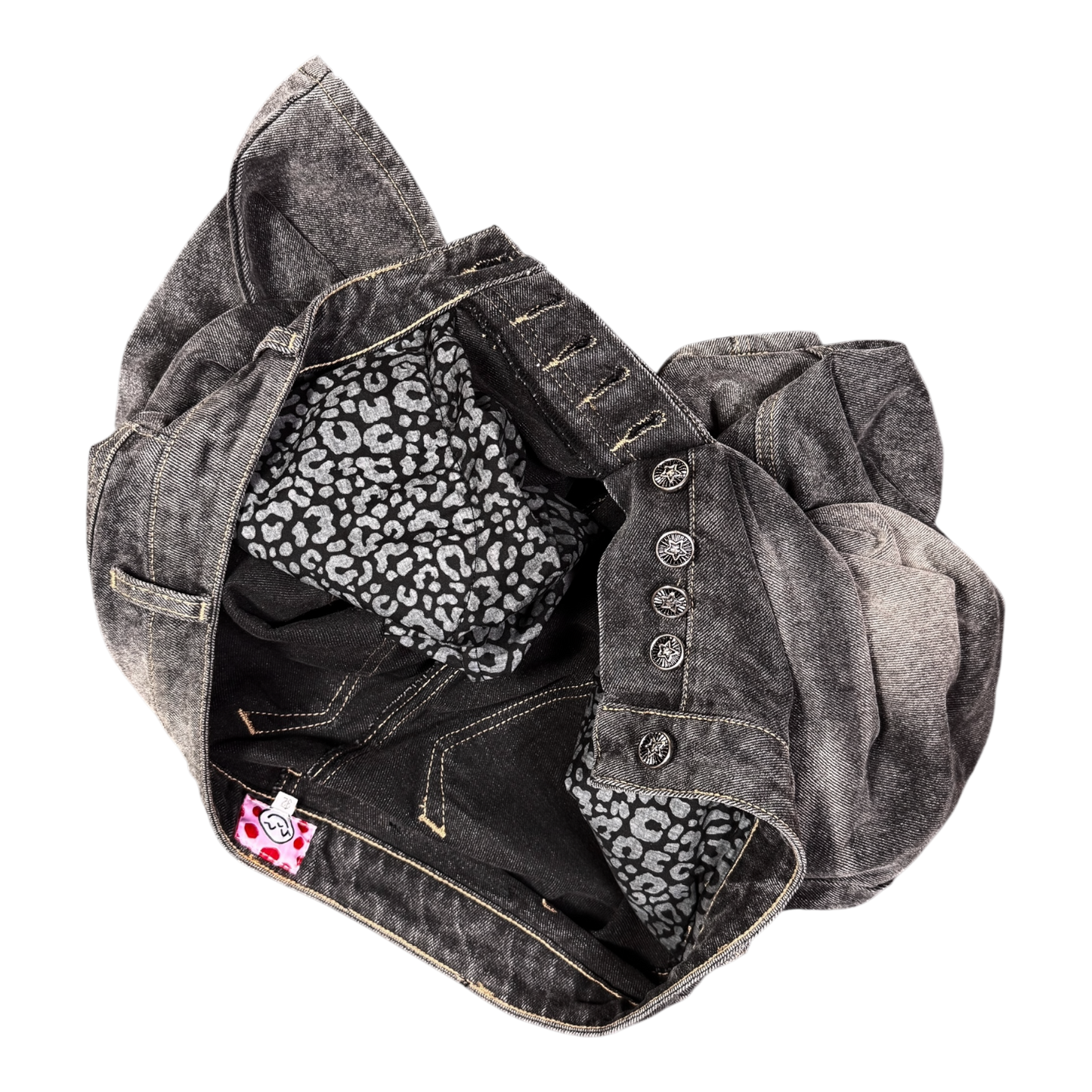 6 POCKET JEANS BLACK