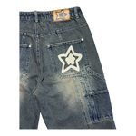 SEAM JEANS WASHED BLUE