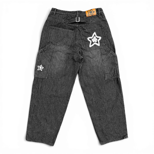PINSTRIPE STAR JEANS