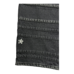 LAYERED STAR JEANS BLACK
