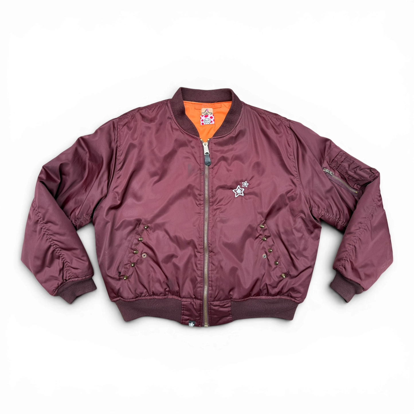 BOMBER JACKET MAROON